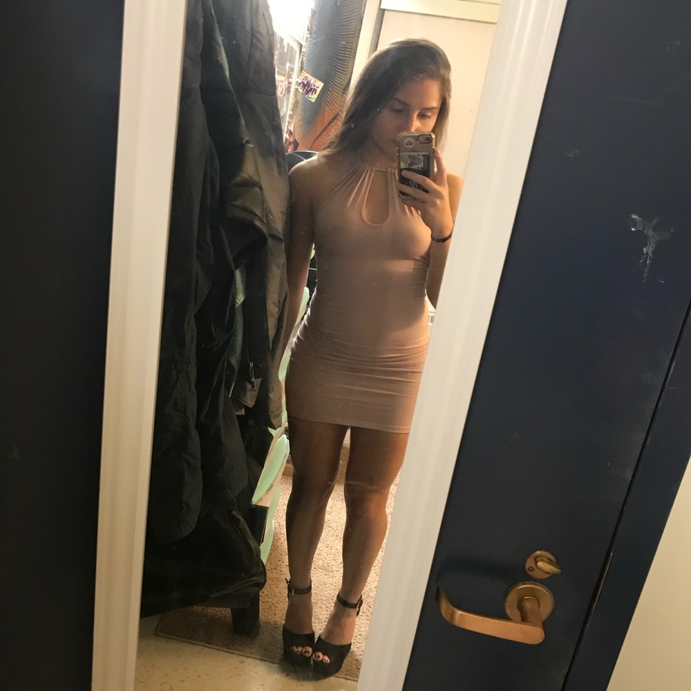 FOREVER 21 Halter Bodycon Dress